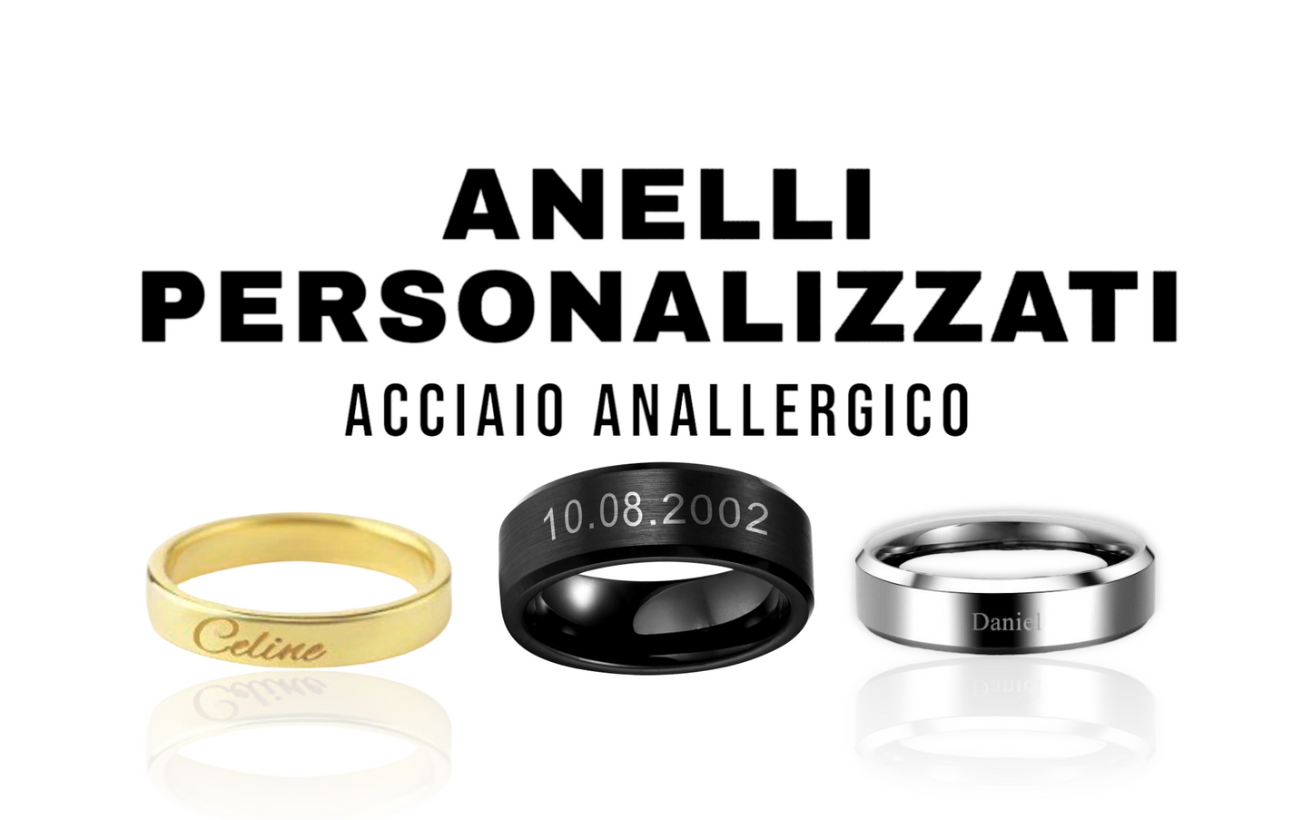 Anelli personalizzati